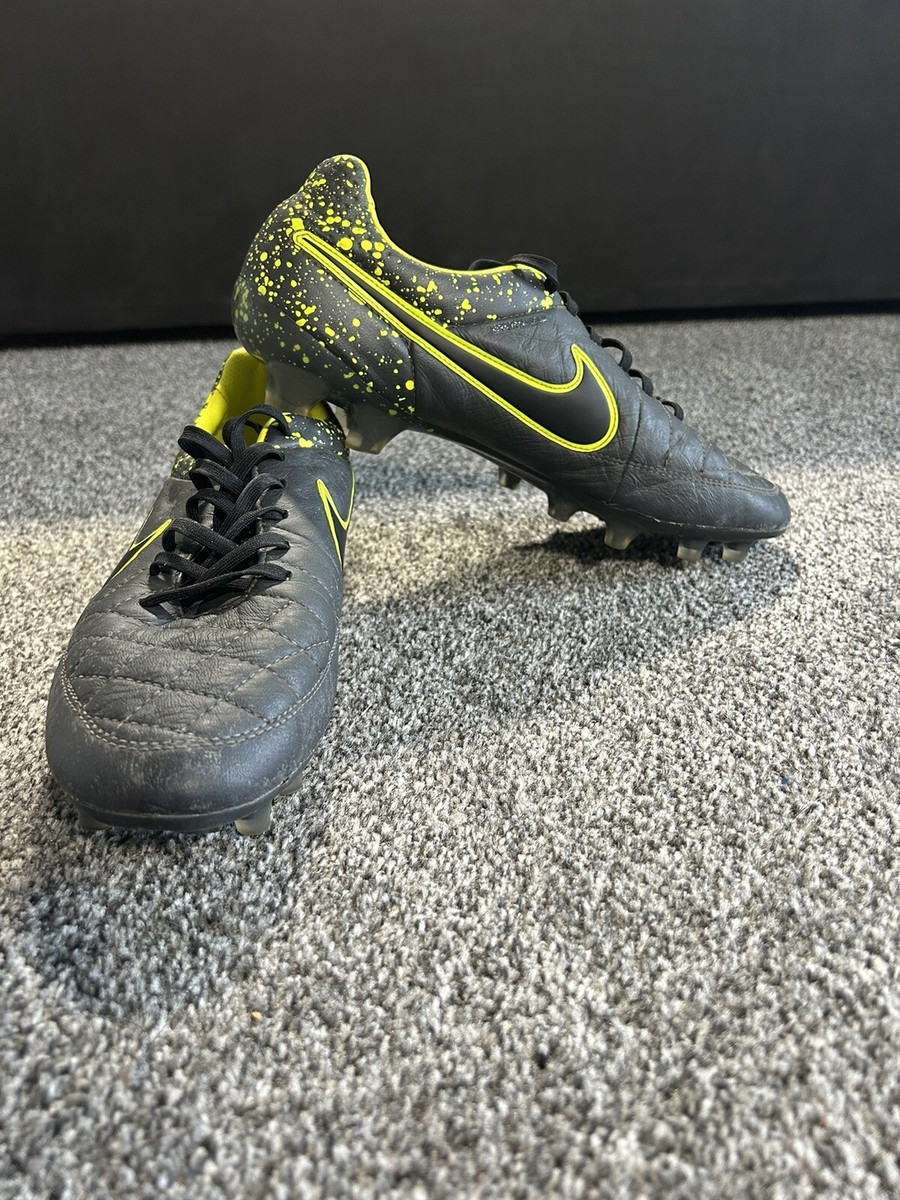 NIKE TIEMPO サッカーシューズ グレー/イエロー ナイキ キッズ ジュニア サッカー スパイク ティエンポ Nike