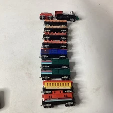 Vintage C & C Railways ~Engine, Tender, 9 Cars