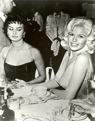 Sophia Loren Jayne Jane Mansfield Hollywood Iconic Photo Art Great 8x10