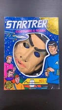 Vintage Ben Cooper Star Trek / Mr. Spock Halloween Mask & Costume N53
