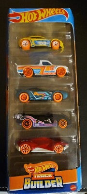 NEW 2022 Hot Wheels Track Builder 5 Pack 
