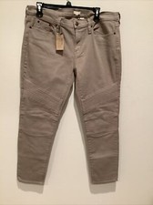 men's J. Crew tan stretch jeans NWT Size 31 tapered inseam = 28