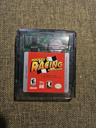 Mickey's Racing Adventure Nintendo Game Boy Color Loose Cartridge Only