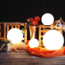 Kugelleuchte Kugellampen Terrassenleuchten 230V Lampen 4er Set 15/20/25/30cm 