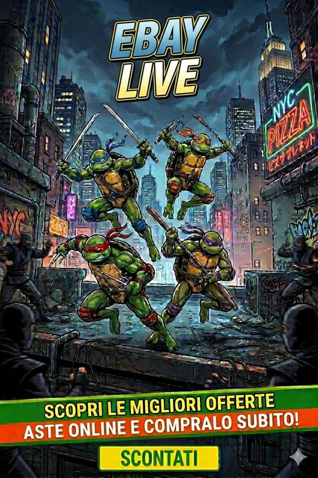 TMNT Teenage Mutant Ninja Turtles - Tartarughe Ninja Live!