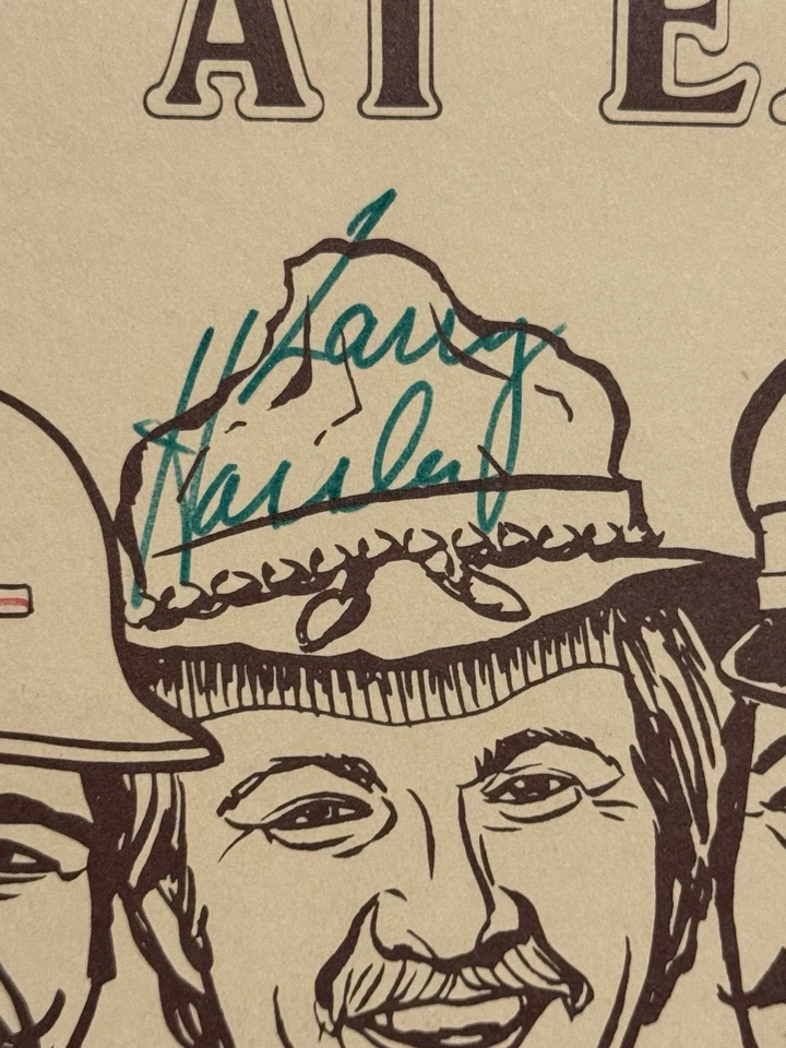 1977 Most Happy Fellows “At Ease” Album Signed By All Four Fellows - Image 4 of 4