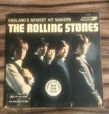 THE ROLLING STONES ENGLAND'S NEWEST HIT MAKERS LP. WHITE LABEL PROMO. RARE!