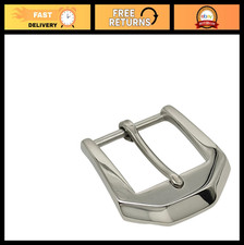 Stainless Steel 1.5" Belt Buckle, Single Prong Square Design, Durable Stylish