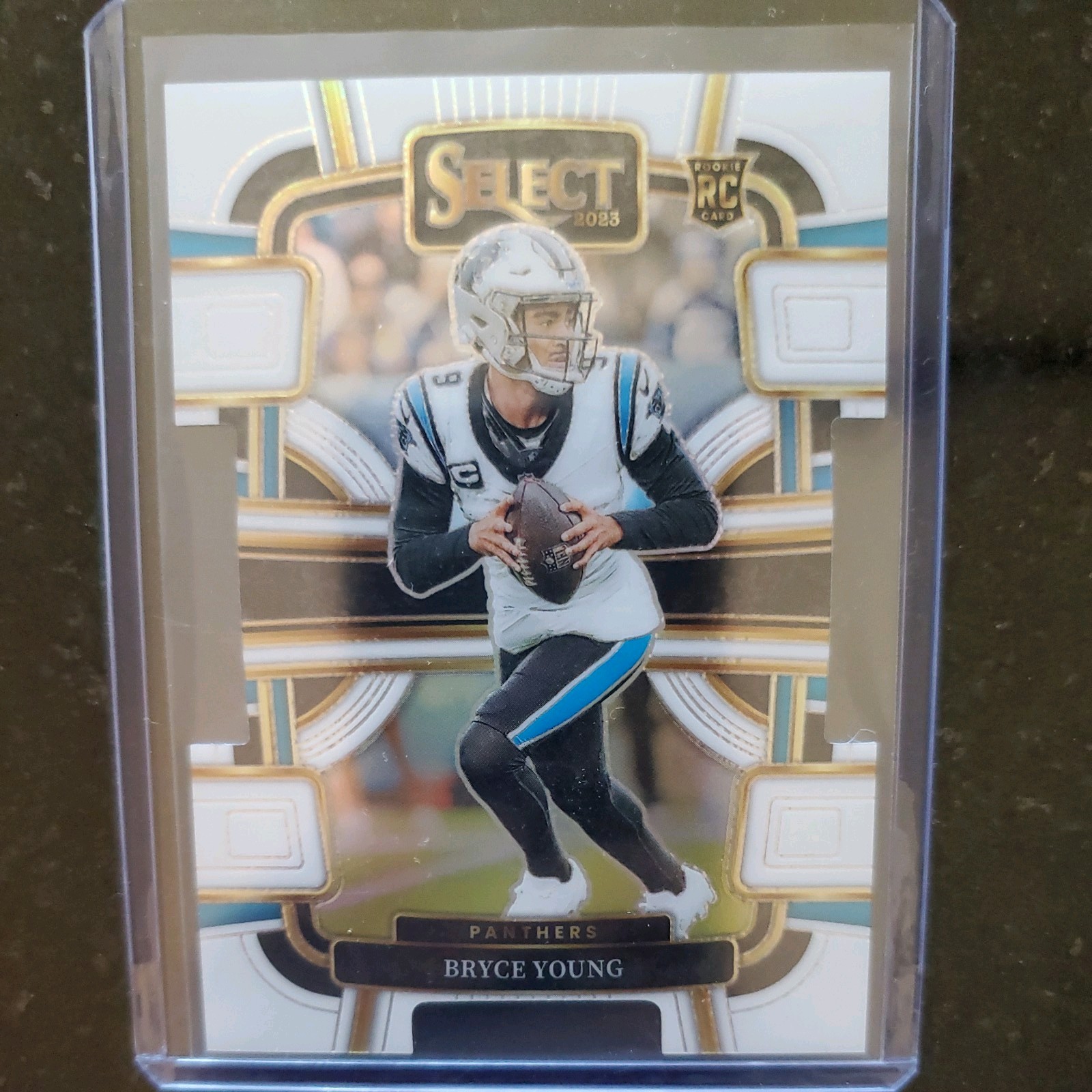 2023 Select Bryce Young RC /199 White Prizm Concourse Die-Cut #14 Carolina Panth