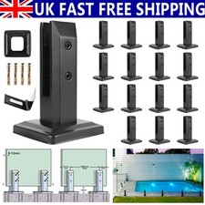 Heavy Duty Stainless Steel Spigot Glass Pool Fencing Clamp Balustrade Spigots