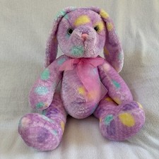 Pink Rabbit with Poka Dot Plush