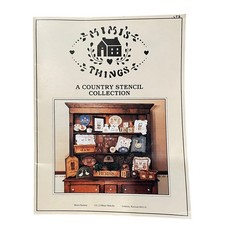 Mimi's Things "A Country Stencil Collection By Mimi Hanna Cut Out Stencils