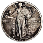 1927 Standing Liberty Quarter VG Free USA Shipping