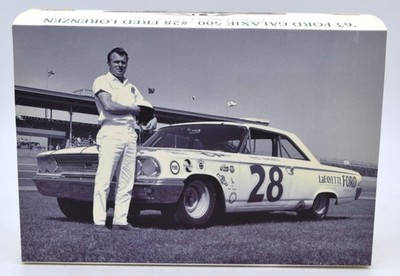 SLOT CAR REVELL 1/32 '' '63 FORD GALAXIE 500 #28 FRED LORENZEN '' REF. 08333