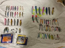 Fishing Lure Set with 81 Baits, Includes Boxes, Some Unused, VJ16/RJ10