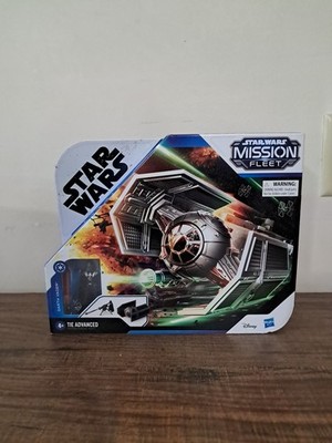 Star Wars Mission Fleet DARTH VADER TIE ADVANCED Vehicle & Figure Hasbro NEW