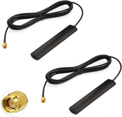 Superbat 4G LTE Antenna Omni-Directional Adhesive Mount Mimo Antenna with SMA Ma