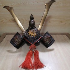 Japanese Vintage Samurai Warlord Kabuto Warring States Period Decoration Japan J