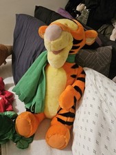 Disney Mattel Tigger Tiger Large Plush Stuffed Animal Toy 20” Winnie The Pooh 