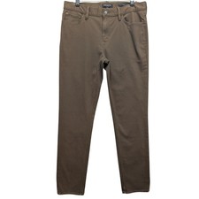 NWT Banana Republic Traveler Slim Fit Pant Men 32x34 Chocolate Brown 744271-12-1