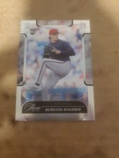 2024 Panini Three and Two Hurston Waldrep #67 Holo Silver /49 RC Braves !!!