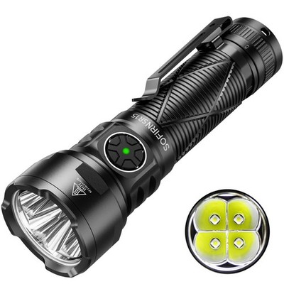 Sofirn SR15 Rechargeable Flashlight High Lumen, 4500 Lumen Super Br... Fast Ship