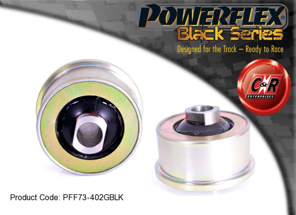 PFF73-402GBLK Powerflex Black Vorne Arm Hintere Buchsen, Lenkrolle Einstellbar-image
