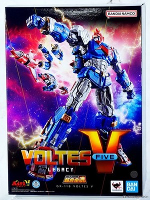 Bandai Soul of Chogokin Action Figure - GX-118 VOLTES V (Voltes V