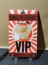 LINKIN PARK Lenticular VIP Access Laminate 2011 LA Benefit Show - Free Shipping.