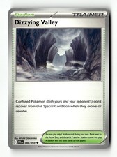 Dizzying Valley 88/094 Phantasmal Flames Regular 2025 Pokemon NM