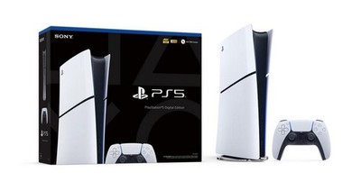 Sony PlayStation 5 Digital Edition Console White Black HDMI USB HDR 825gb