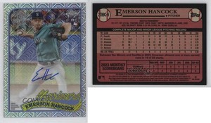 2024 Series 2 1989 Topps Chrome Silver Pack Mojo Emerson Hancock Rookie Auto RC