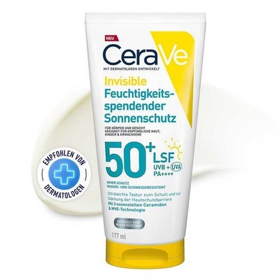 Cerave Sonnenschutz Körper feuchtigkeitssp.SPF 50 +  · 177 ml · PZN 20115751