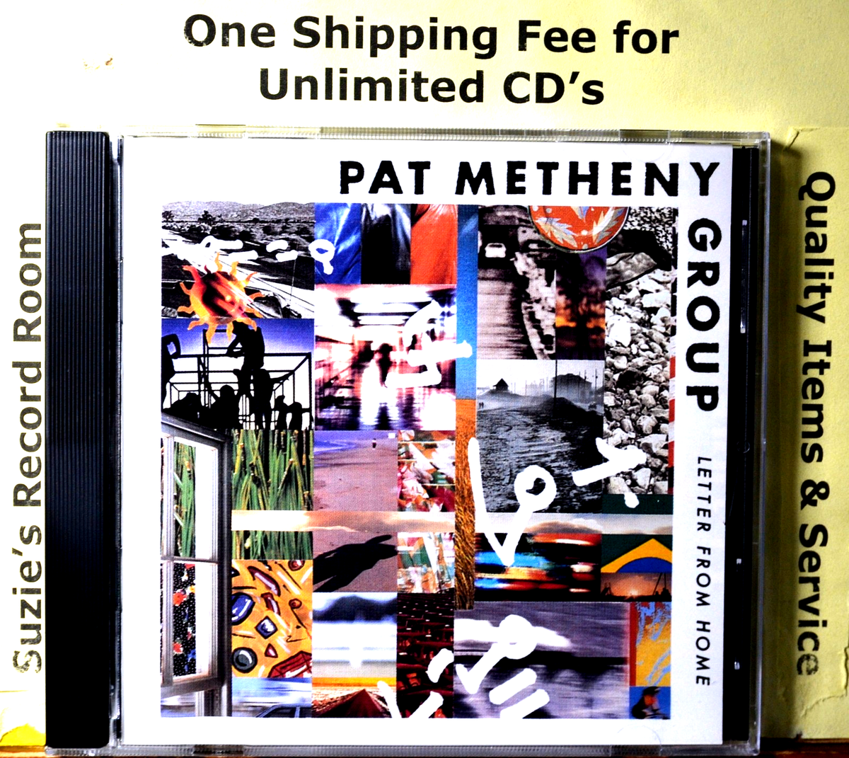 CD Pat Metheny Group Letter from Home LIKE NEW DISC Jazz -Check CD Pat Metheny Group Letter from Home LIKE NEW DISC Jazz -Check