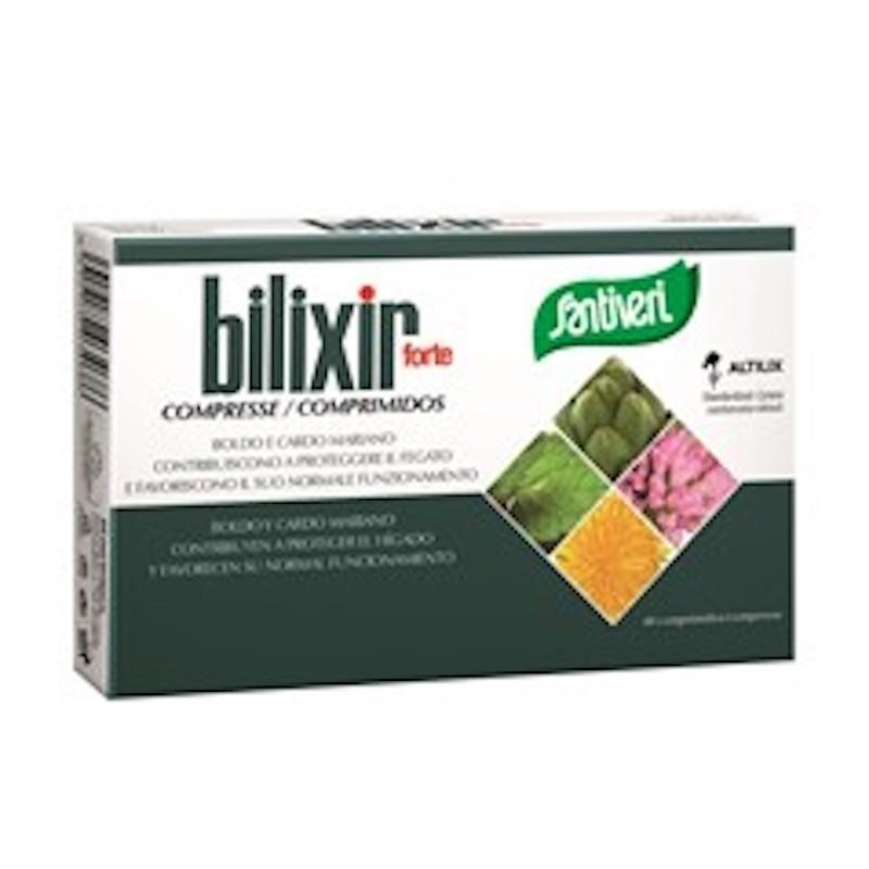 Santiveri Bilixir Forte Integratore Per Fegato 40 Compresse - Immagine 2