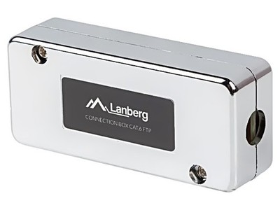 PLC-6SL1-S RJ45-Modul silber Cat 6 IDC,beiderseitig Mat.Geh: ABS LANBERG