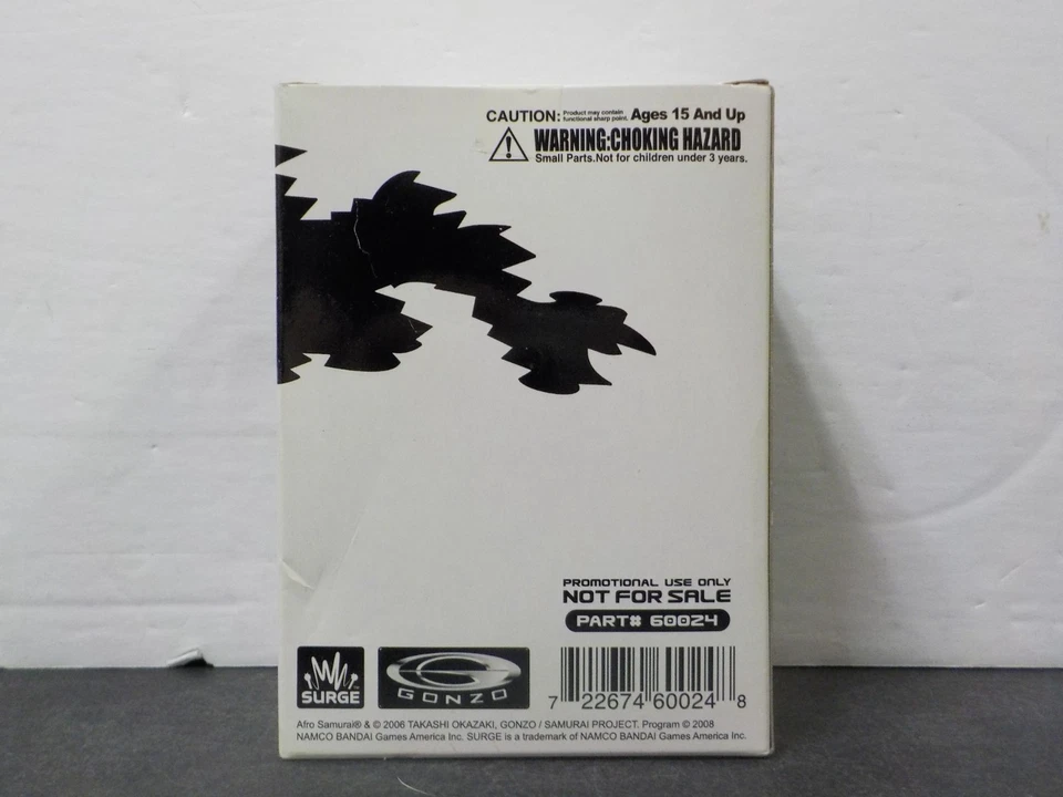 Boneco G125 Afro Samurai videogame edição limitada afro - Imagem 2 de 2