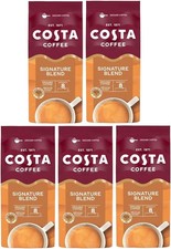 Costa Coffee Signature Blend Medium Roast Ground Coffee 200g Pack of 5 31.89 per kilo
