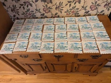 32-VINTAGE HAMM'S BEER NAPKINS 4-1/2X4-1/2"