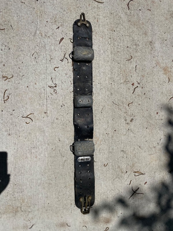 Miller weigjt belt for commercial diving