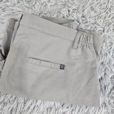 Free Fly Hybrid Shorts Mens M Gray Excellent Bamboo Charcoal Quick Dry Active