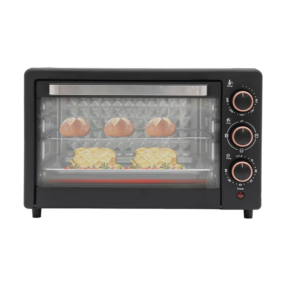 22L Mini-Backofen Elektrobackofen Mit Einstellbarer Temperatur Elektrobackofen ﻿ - Bild 4 von 4