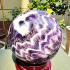 17.37LB Natural Clear Quartz Dream Crystal Ball Healing Sphere Ornament Gift — photo 1