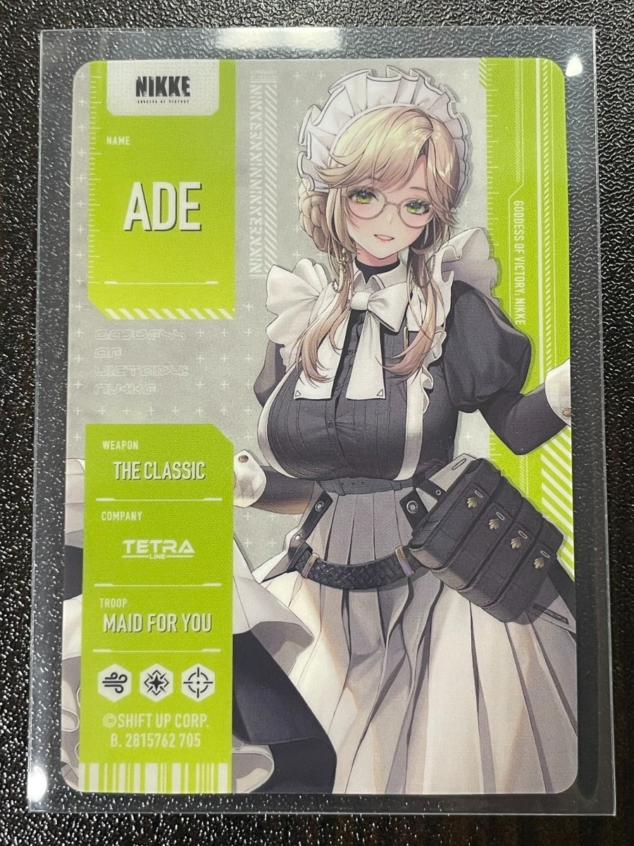 NIKKE The Goddess of Victory Metallic Pass Collection Ver.3 Cards