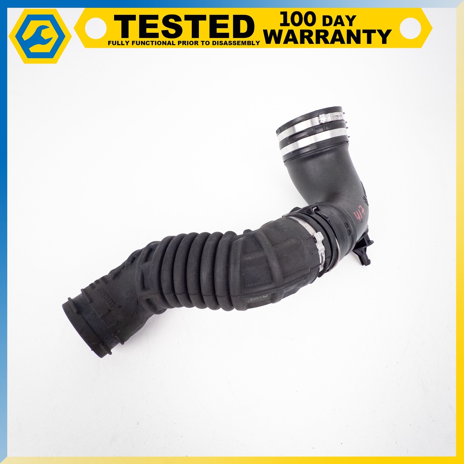 14-19 MASERATI QUATTROPORTE GHIBLI 3.0L RIGTH CLEAN AIR INTAKE PIPE HOSE OEM
