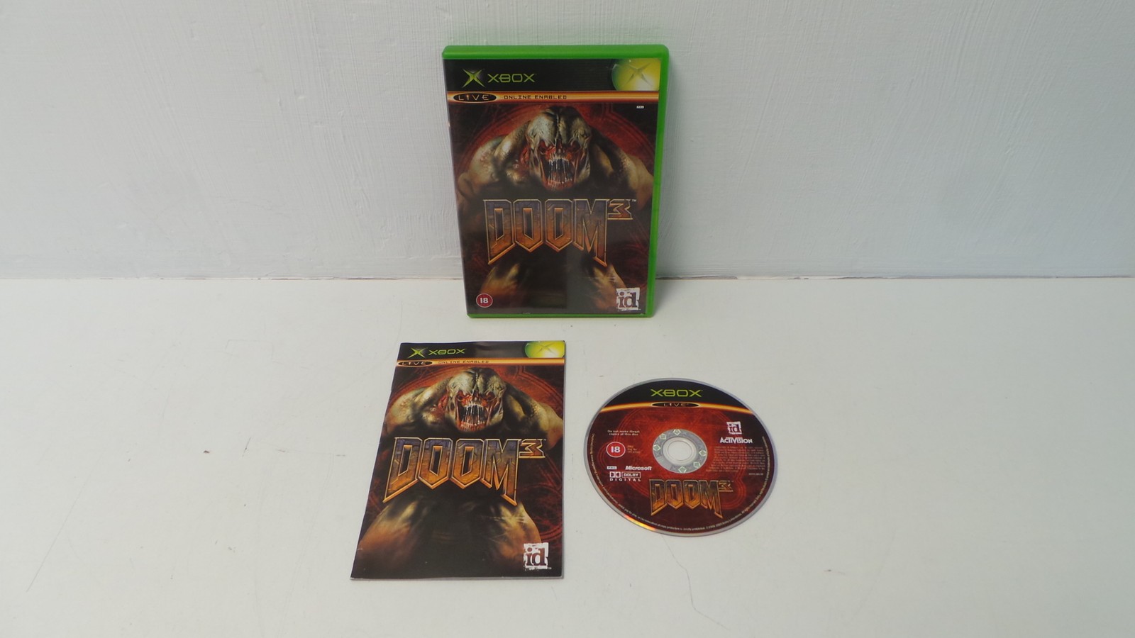 Doom 3 Xbox Game