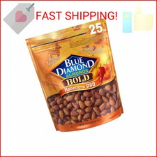 Blue Diamond Almonds Habanero BBQ Flavored Snack Nuts, 25 Oz Resealable Bag