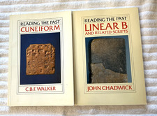 2 pb 1987 Reading the Past LINEAR B John Chadwick CUNEIFORM C B F Walker