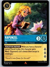 Rapunzel - Appreciative Artist 153/204 Rare Ursula's Return Lorcana Near Mint