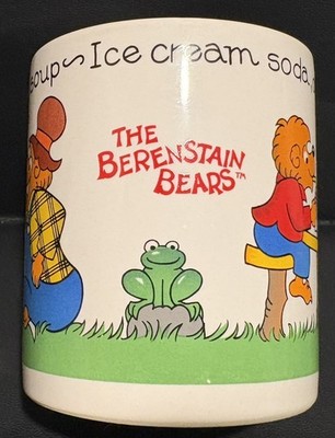 The Berenstain Bears Mug Princess House Exclusive 1987 Vintage Ceramic